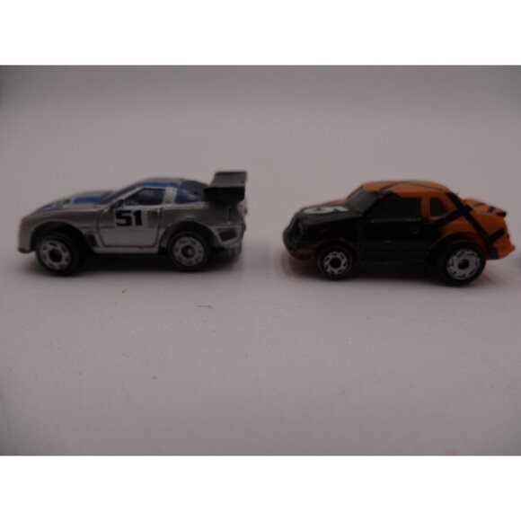 Micro Machines Numbers 5 and 51 Orange and Silver Blue - Picture 9 of 12